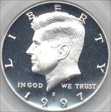 1997-S 50C Silver PR70DCAM