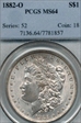 1882-O $1 MS64