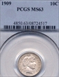 1909 10C MS63