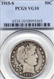 1915-S 50C VG10
