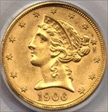 1906-D $5 MS62