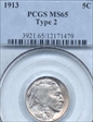 1913 5C Type 2 MS65