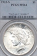 1923-S $1 MS64