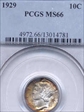 1929 10C MS66