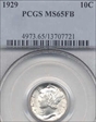 1929 10C MS65FB