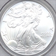 2007-W $1 Burnished Silver Eagle First Strike SP69