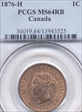 1876-H 1C MS64RB