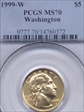 1999-W $5 Washington MS70