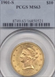 1901-S $10 MS63
