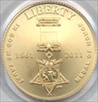 2011-P $5 Medal of Honor First Strike MS70