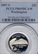 2007-S 25C Washington PR69DCAM