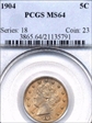 1904 5C MS64