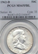 1962-D 50C MS65FBL