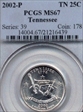 2002-P 25C Tennessee MS67