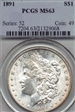 1891 $1 MS63