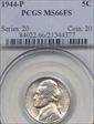 1944-P 5C MS66FS