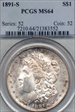 1891-S $1 MS64