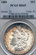 1889 $1 MS65