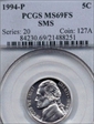 1994-P 5C SMS SP69FS