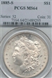 1885-S $1 MS64