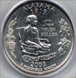 2003-P 25C Alabama MS66