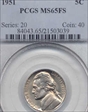 1951 5C MS65FS