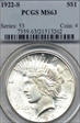 1922-S $1 MS63