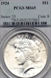 1924 $1 MS65