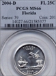 2004-D 25C Florida MS66