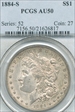 1884-S $1 AU50