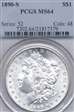 1890-S $1 MS64