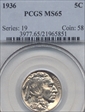 1936 5C MS65
