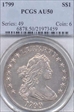 1799 $1 AU50