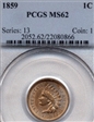 1859 1C MS62