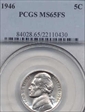 1946 5C MS65FS
