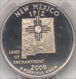 2008-S 25C New Mexico PR69DCAM
