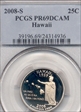2008-S 25C Hawaii PR69DCAM