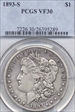 1893-S $1 VF30
