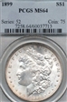 1899 $1 MS64