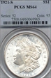 1921-S $1 MS64