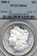1880-S $1 MS66
