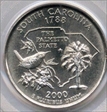 2000-P 25C South Carolina MS66
