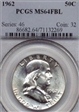 1962 50C MS64FBL