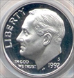 1992-S 10C Silver PR69DCAM