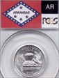 2003-D 25C Arkansas MS66