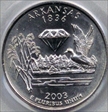2003-D 25C Arkansas MS66