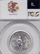 2003-D 25C Illinois MS66