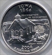 2004-P 25C Iowa MS66