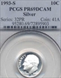 1993-S 10C Silver PR69DCAM