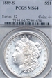 1889-S $1 MS64